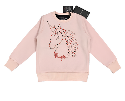 Skin Unicorn Girls Sweatshirt