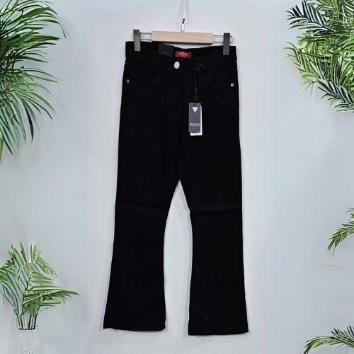 Black Guess Bell Bottoms Ladies Jeans - Club De Apparel