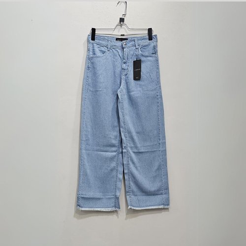 Bleach Blue Wide Leg Ladies Jeans - Club De Apparel