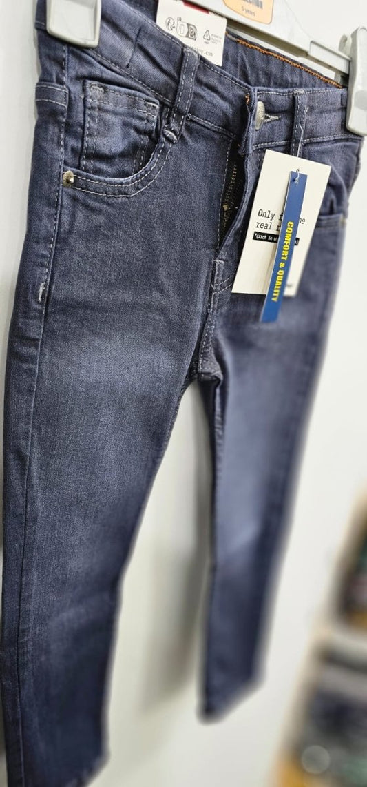 Blend Blue Grey Jeans for Boys - Club De Apparel