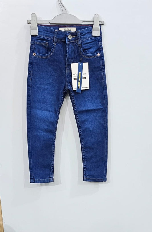 Blend Royal Blue Jeans for Boys - Club De Apparel