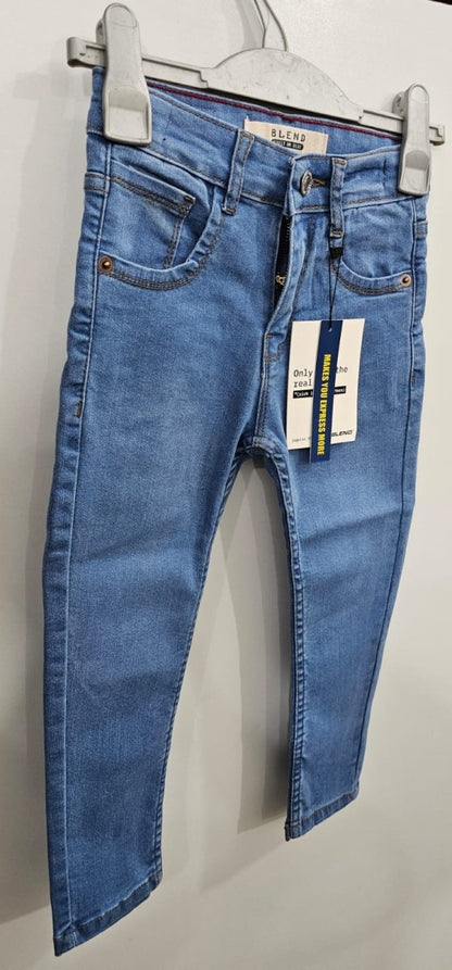 Blend Sky Blue Jeans for Boys - Club De Apparel