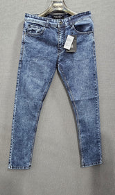 Random Blue Regular Fit Jeans, stretch comfortable fabric