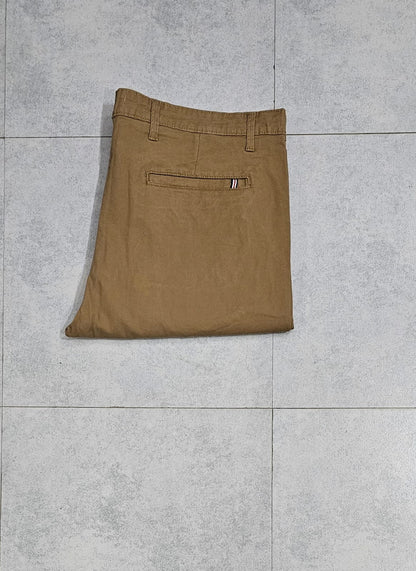 Camel Cotton Pants