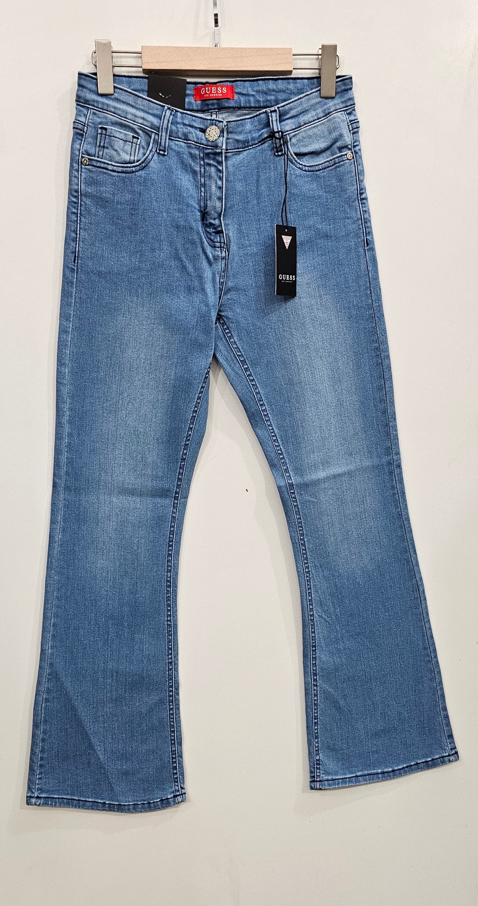 Sky Blue Bell Bottom stretch Ladies Jeans